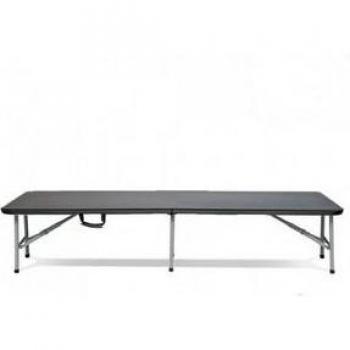 Banco Plegable 7House Negro 43X180x30 Cm