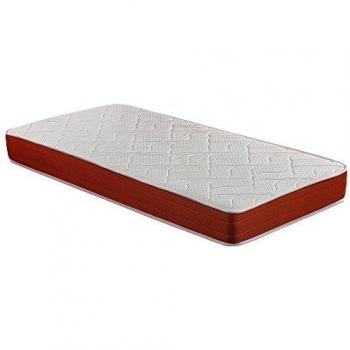 SMARTCELL Colchón viscoelástico, 90 x 190 x 18 cm, Alta Densidad, máxima ventilación, antiácaros Visco, poliéster