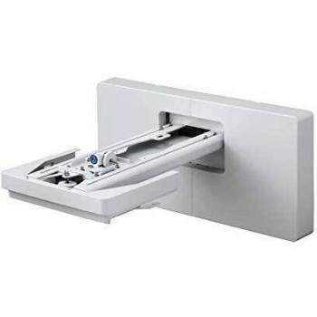 Soporte de Pared Epson ELPMB62 para Proyectores de Tiro Ultra Corto, Máximo 2Kg, Color Plata