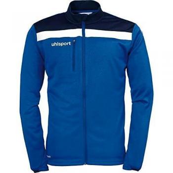 uhlsport Offense 23 Poly Jacket Chaqueta De Poliéster para Hombre, Azur/Azul Marino/Blanco, 164