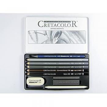 Set de Dibujo Artino Grafito Acuarelable de 10 Piezas Cretacolor