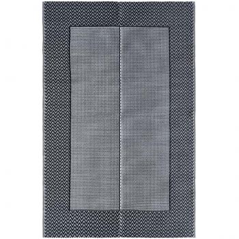Alfombra de exterior PP gris 190x290 cm