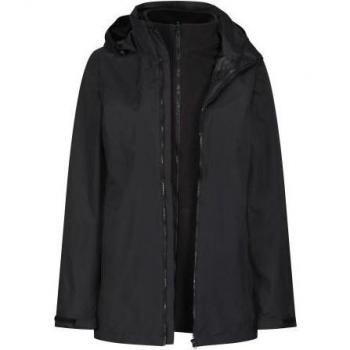 Regatta - Chaqueta Impermeable Classic para Mujer, chaqueta impermeable clásica, diseño para mujer/dama, resistente al agua, transpirable, con capucha ajustable, múltiples bolsillos y costuras selladas