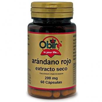 Obire Arándano Rojo 5000 Mg Extracto Seco, 200 M, Paquete de 60 Cápsulas