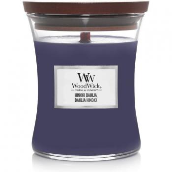 Woodwick Hinoki Dahlia Scented Candle 275 g
