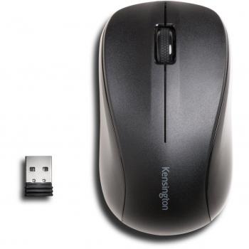 Kensington ValuMouse Three-Button Wireless Optical Mouse for Windows/Mac OS - Black