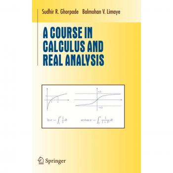 Calculus and Real Analysis Coursebook by Springer-Verlag New York