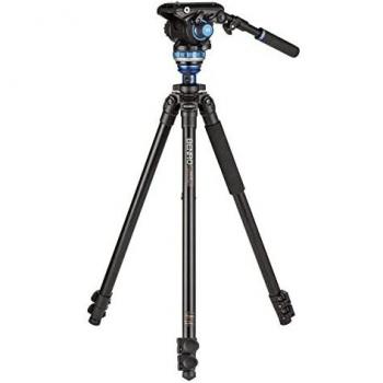 Benro A2573F Aluminium Single Tube Flip Lock 3 Section S6PRO Video Head