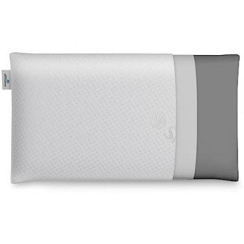 Almohada Viscoelástica Carbono Delia 150 cm, Doble Funda, Transpirable, Antiácaros, Termoregulable, Firmeza Media, Ergonómica
