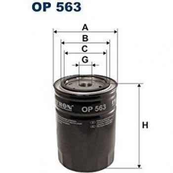 Filtron OP563 Bloque de Motor