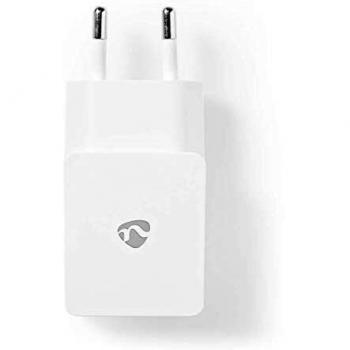 NEDIS Cargador de Pared Cargador de Pared | 2,1 A | 1 Salida | USB-A | Negro Blanco