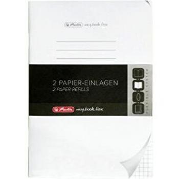 herlitz 11361888 my.book flex Papierersatzeinlagen - Cuaderno