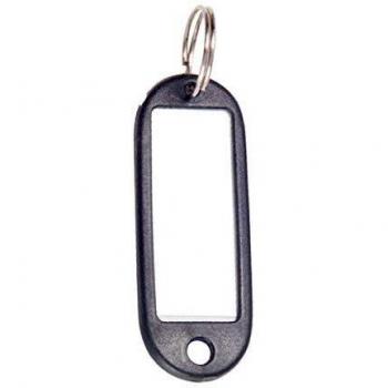 WOLFPACK LINEA PROFESIONAL 3150894 Llavero Portaetiquetas Negro, Color