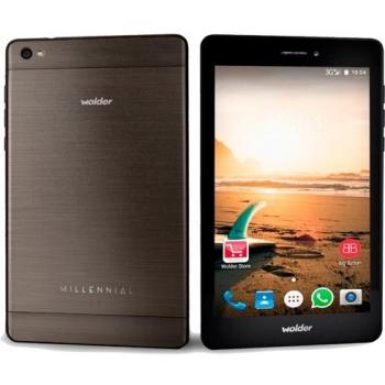 Smartphone Wolder Millennial con Pantalla IPS HD de 6, Procesador Quad Core Intel Atom X3, Memoria Flash de 16GB y RAM de 2GB, Cámara Dual 5/13 Mpx