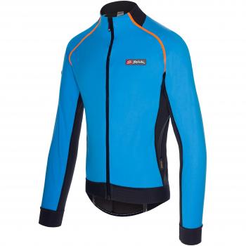 Spiuk Elite Pro Chaqueta, Hombre, Azul/Negro, M