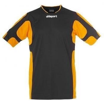 uhlsport Camiseta Cup la, Todo el año, Unisex, Color Negro/Naranja, tamaño M