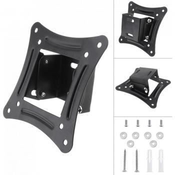 Soporte de Montaje en Pared Fijo para Monitor LCD LED Universal de 14-26 Pulgadas con Inclinación de 10 Grados