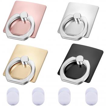 Anillo soporte teléfono/ Soporte para Teléfono de anillo /metal dedo agarre soporte, soporte de coche para 360 ° rotación teléfono anillo Grip paraTablet PC Smartphone Teléfono phone ring holder