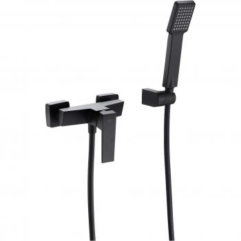 Kit Ducha Monomando Art Imex - Negro Mate, incluye grifería monomando, acabado en negro mate, diseño moderno y elegante, fácil instalación y mantenimiento