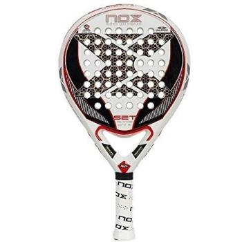 Nox Set A.1 - Pala de pádel, color blanco, talla única