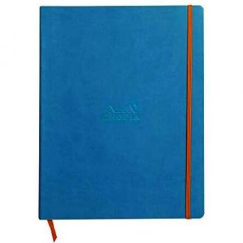 Cuaderno Rhodiarama A4+ de tapa blanda - Turquesa