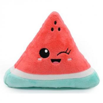 Musqui Peluche Sandía Feliz con Sonido para Perros - 19x15 cm