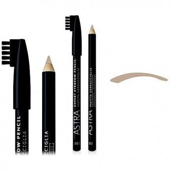 Astra Expert Eyebrow Pencil - Warm Blonde 1.1g with Brush