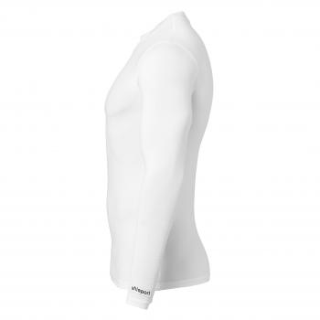 Uhlsport Distinction Colors Baselayer, Camiseta De Entrenamiento Hombre, Blanco, M