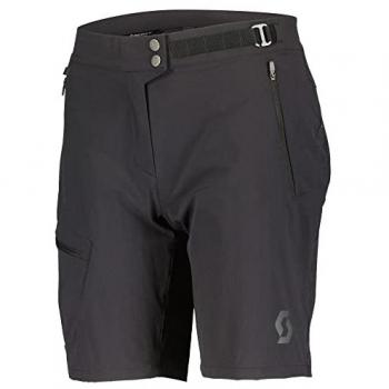 Pantalón corto de montaña Scott Explorair Light para mujer, características: tejido ligero y transpirable, diseño específico para mujer, color negro, talla XS
