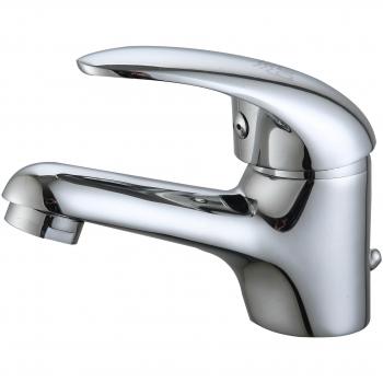 DP Grifería GS10080 Grifo Monomando de Lavabo, Plata
