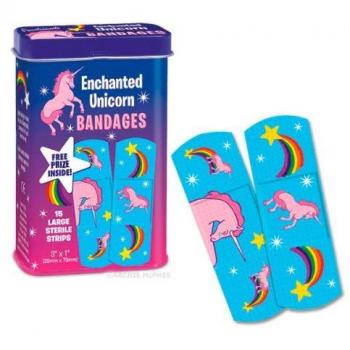 Accoutrements Enchanted Unicorn Box Of 15 Latex-Free Bandage