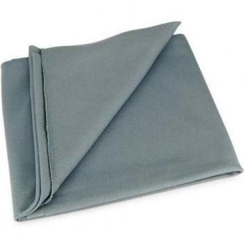 Hi-Fi de franela gris de tela de rejilla 150 x 75