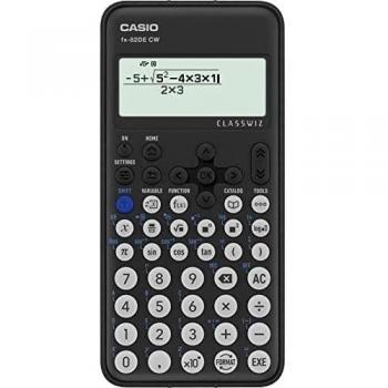 Calculadora Científica Casio FX-82DE CW ClassWiz - Pantalla de alta resolución, 310+ funciones, batería incluida