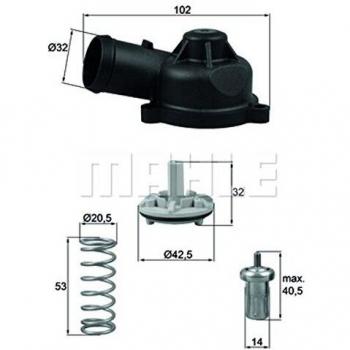 Termostato refrigerante MAHLE TI 244 83D