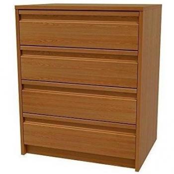 MEKA-BLOCK K-7402R - Cajonera en Kit, 4 cajones, 60 cm de Ancho, Color Roble