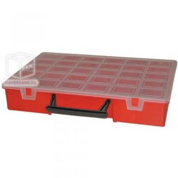 Maletín Organizador Plástico 18 Compartimentos 360x252x64 mm - Caja de Almacenaje y Organización