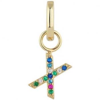 Ear Candy - Piercing de aro de plata de ley 925 con baño de oro amarillo 18k