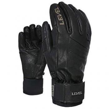 Level  - Guantes de esquí para Hombre, Color Negro, Talla UK: 7
