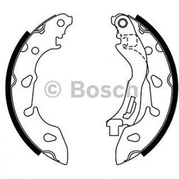 Juego de zapatas de freno BOSCH 0 986 487 772