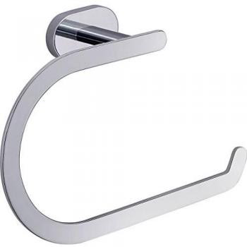 Gedy BE701300100 Toallero de Aro, Cromo, 6.6x23x15 cm