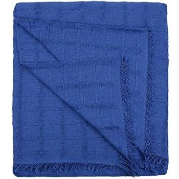 HOME MERCURY - Colcha Multiusos Sofa, Cubrecama, Jarapas, Manta Foulard, Plaid para Cama, Cubresofa, Cómoda Practica y Suave. Poliéster Algodón.