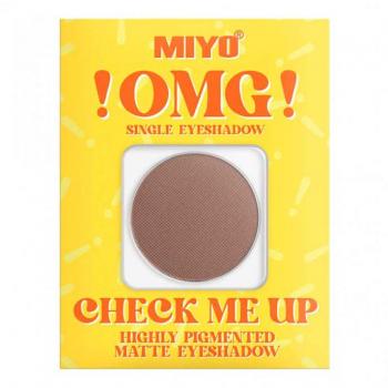 Miyo ¡OMG! Sombra de ojos mate en godet 14 Brownie 1.3g