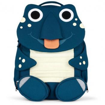 Mochila Infantil Affenzahn Grande Amigo - Tortuga, color petróleo