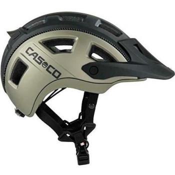 Casco MTBE 2 - Casco para bicicleta de montaña, color negro y amarillo neón mate, 58-62 cm