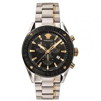 Mens Versace V-CHRONO Watch, Chronograph, Multicolor, Size: ONE SIZE
