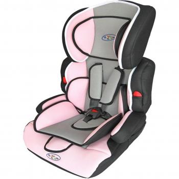 Bebe Style BAB001PINK - Silla de coche, grupo 1/2/3, color rosa