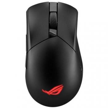 ASUS ROG Gladius III Wireless AimPoint Right-Hand Optical Gaming Mouse with Tri-Mode Connectivity (RF Wireless, Bluetooth, USB Type-A), 36000 DPI, Black (90MP02Y0-BMUA00)