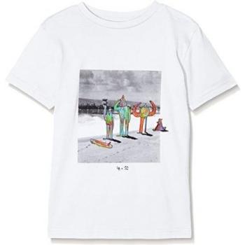 Billabong Surf check-lb SS TEE - Camiseta de manga corta para niño, Niño, SURF CHECK-LB SS TEE, blanco, 16 años