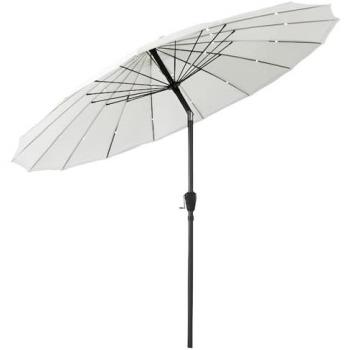 Sombrilla Beige Urban Living 2.7 m de Diámetro x 2.45 m de Altura