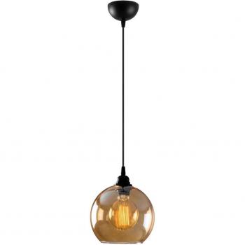 Lámpara Colgante Oro 020 de Vidrio Ø20 cm, 1 Luz